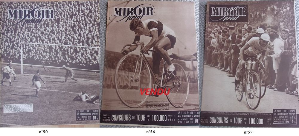 Miroir Sprint ann&eacute;e 1947 