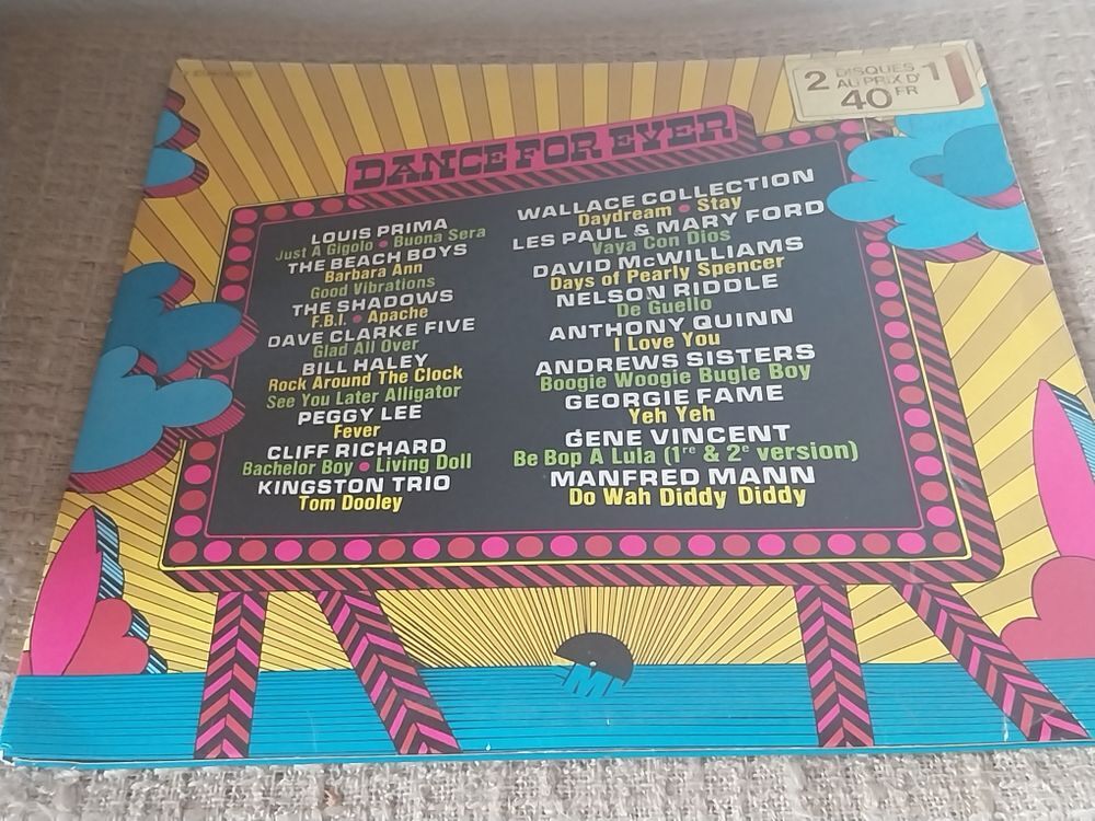 Dance For Ever 1976 Compilation Pop/Rock 60 Vinyle 33T CD et vinyles