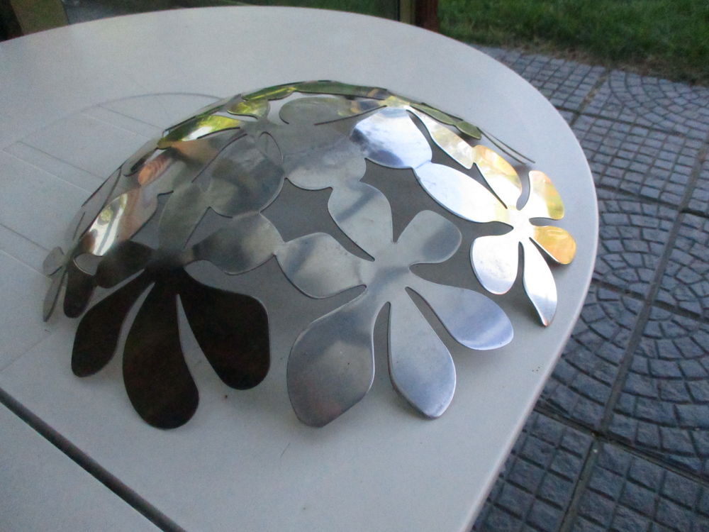 bol acier design ou coupe &agrave; fruits ou autre de monika mulder Décoration