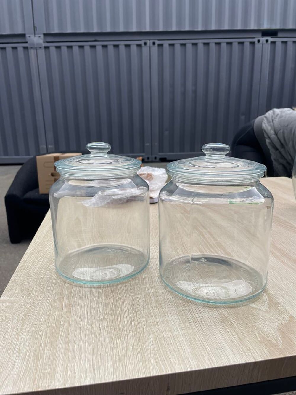 Lot de 2 bonbonni&egrave;res Décoration