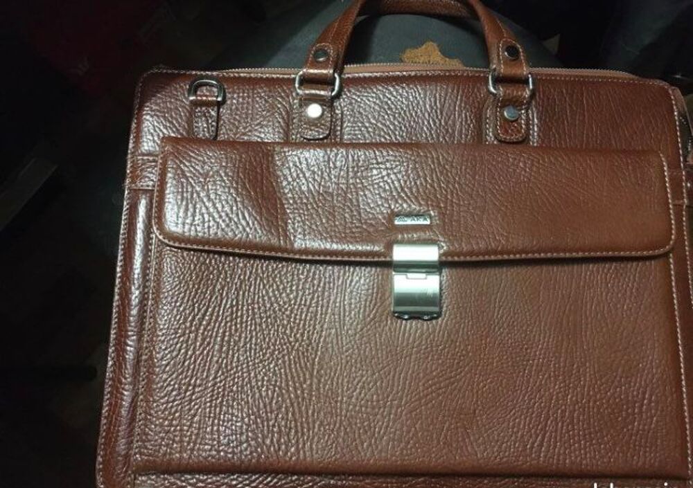 Cartable en cuir Maroquinerie