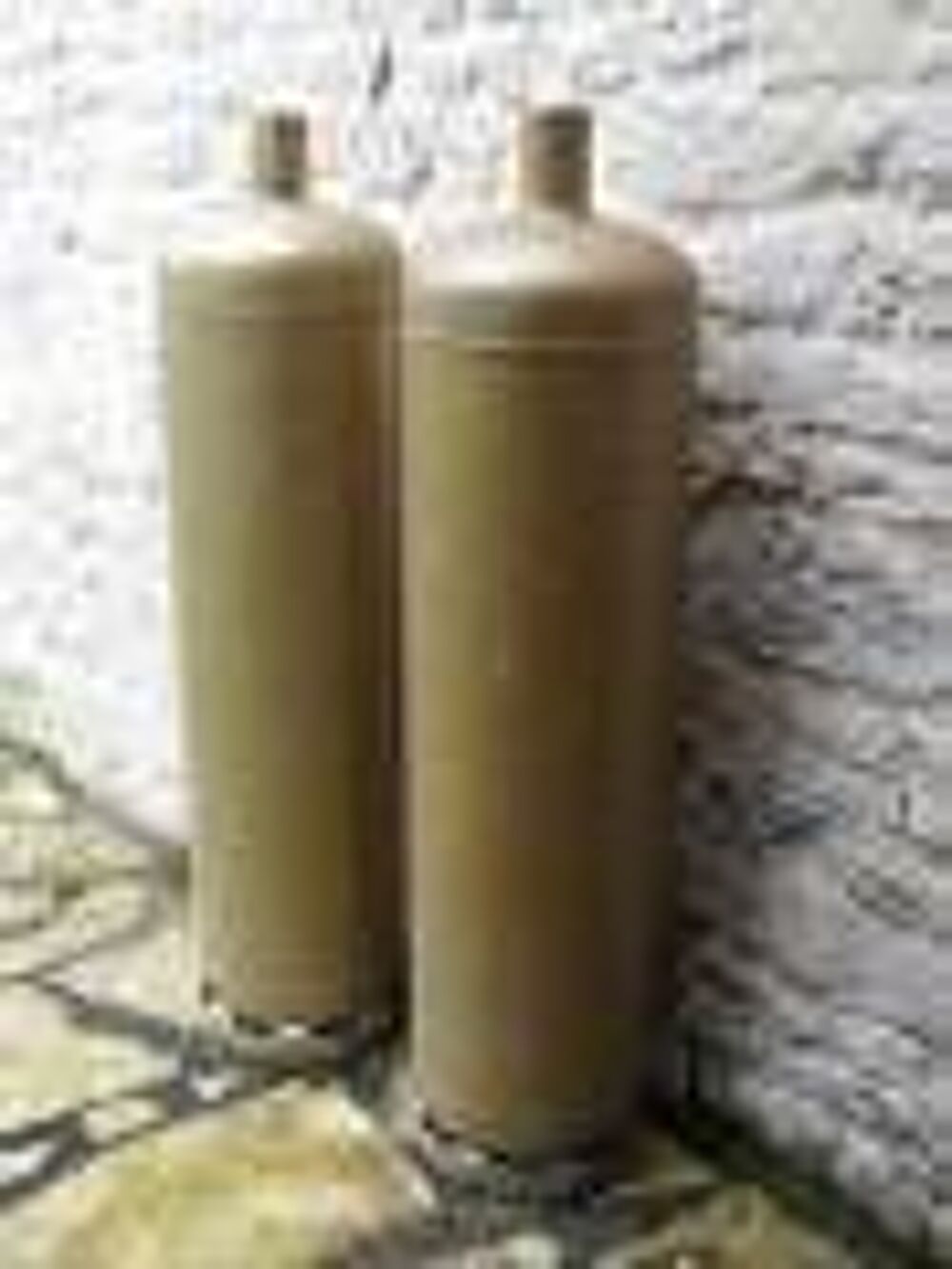 2 bouteilles Propane vides Bricolage