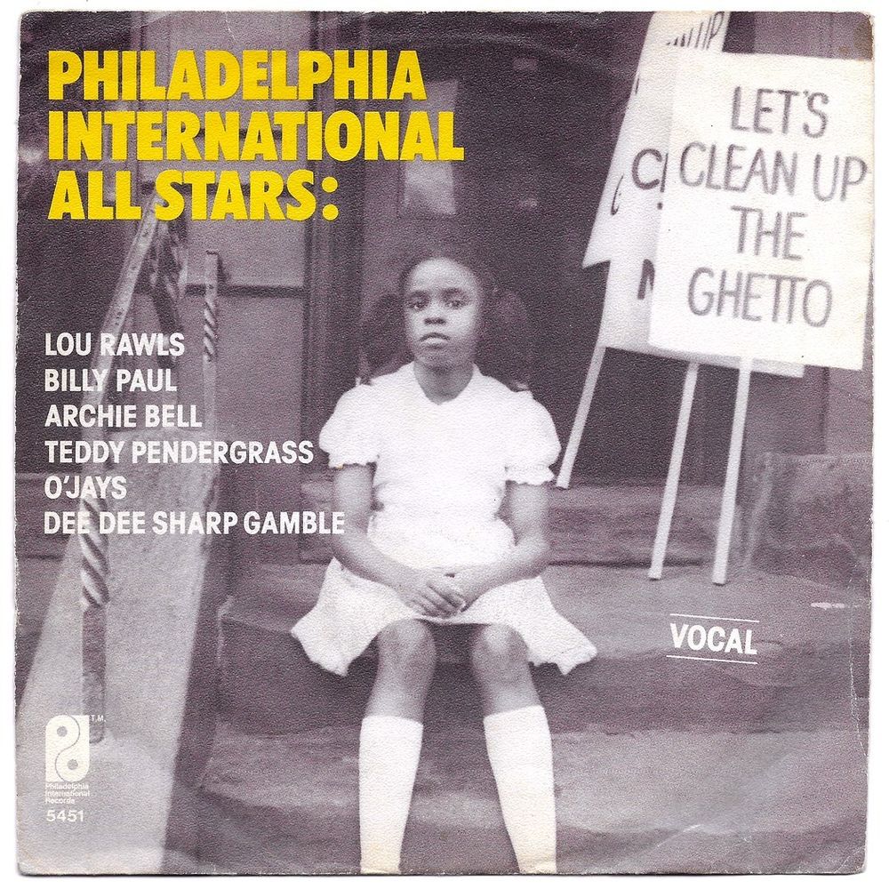PHILADELPHIA INTERNATIONAL ALL STARS-45t-LET'S CLEAN UP THE CD et vinyles