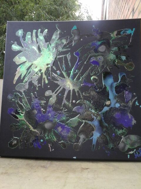 Toile abstraite en r�sine 18 Lille (59)