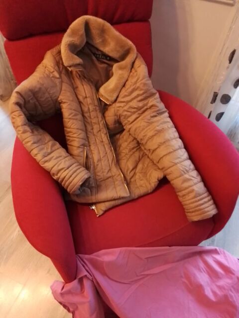 Blouson matelass beige 15 Oyonnax (01)