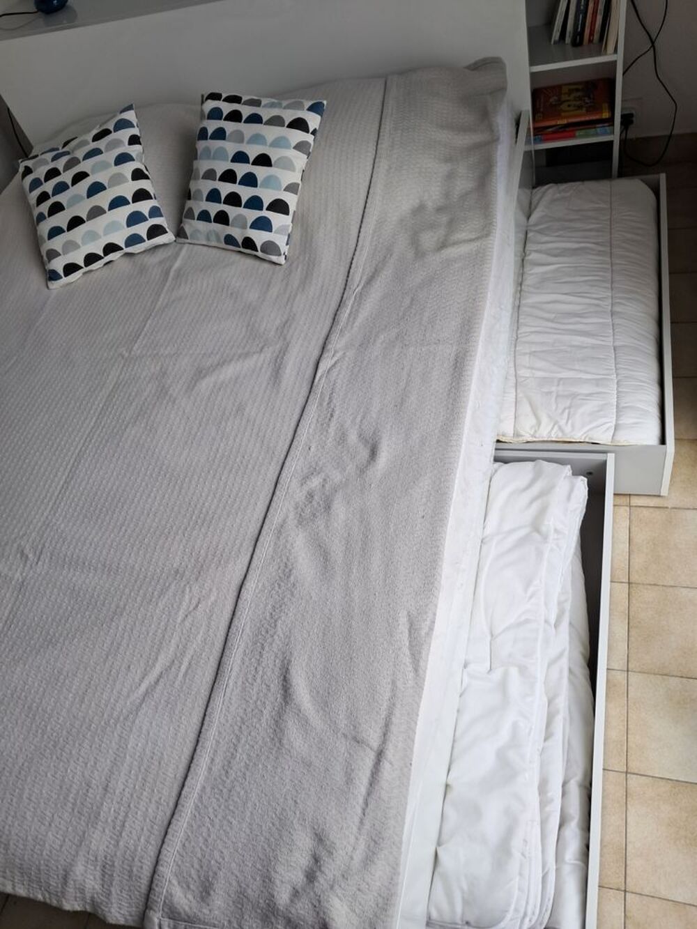 LIT ADULTE : 160 cm x 200 cm Meubles