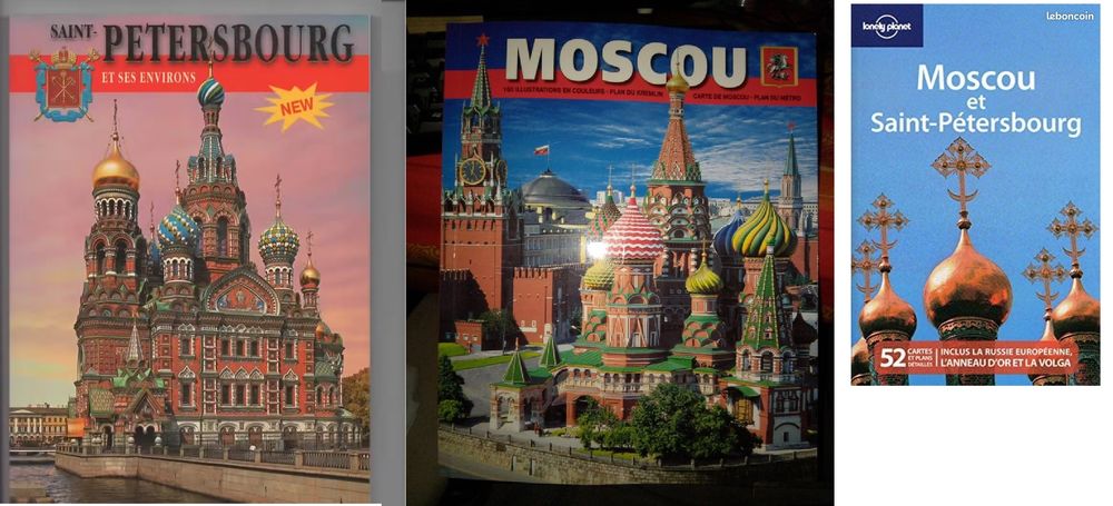 livres / guides Russie : St Petersbourg / Moscou Livres et BD