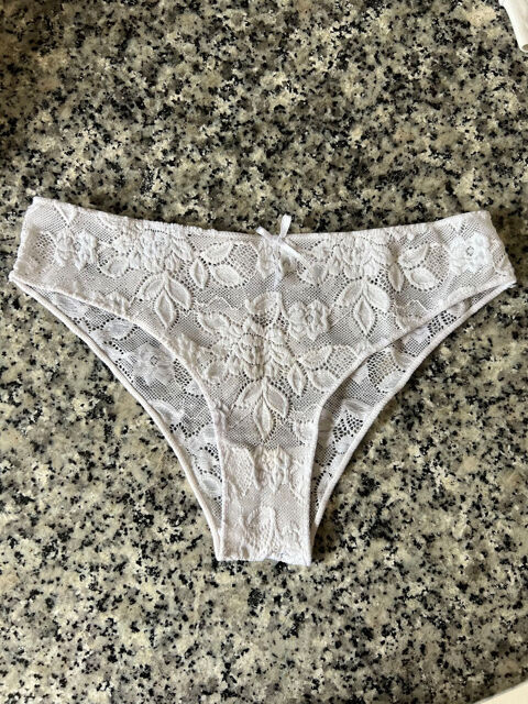 Culotte blanche dentelle taille XS/S. Neuve jamais portée Céret (66)