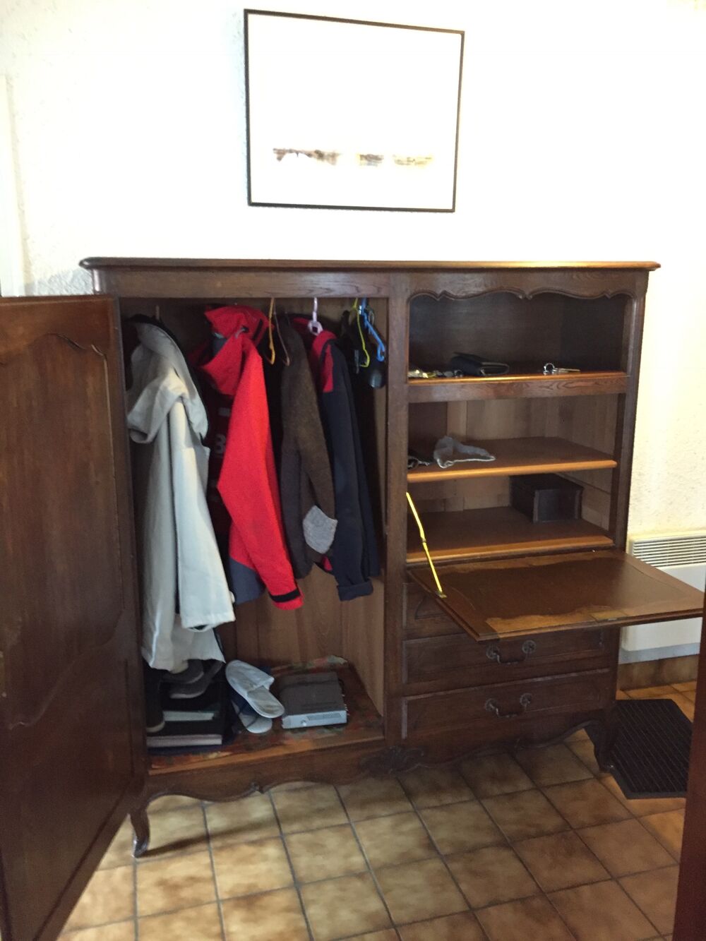 armoire d'entr&eacute;e penderie et secretaire Meubles