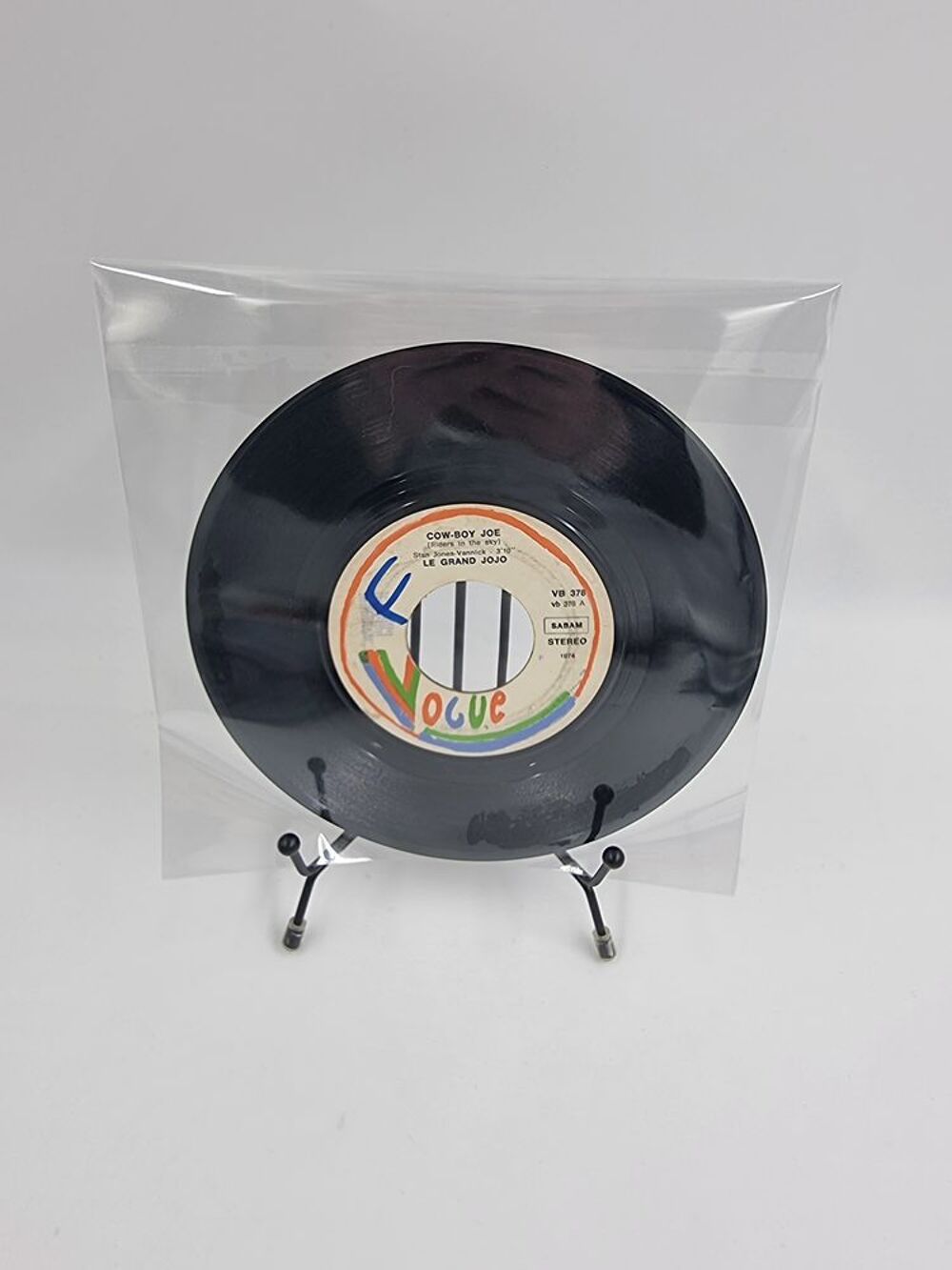 Vinyle 45 tours Le Grand Jojo : Cow-Boy Joe / Victor le... CD et vinyles