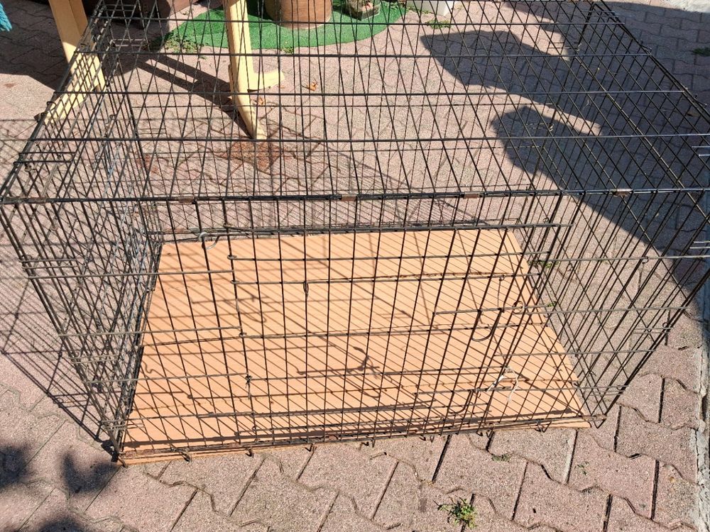   Cage pliable - gros chien 120 x 75 x 83 cm 