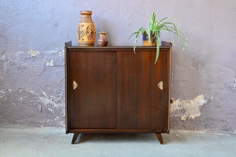 Enfilade meuble  chaussures vintage pieds compas 
320 Wintzenheim (68)