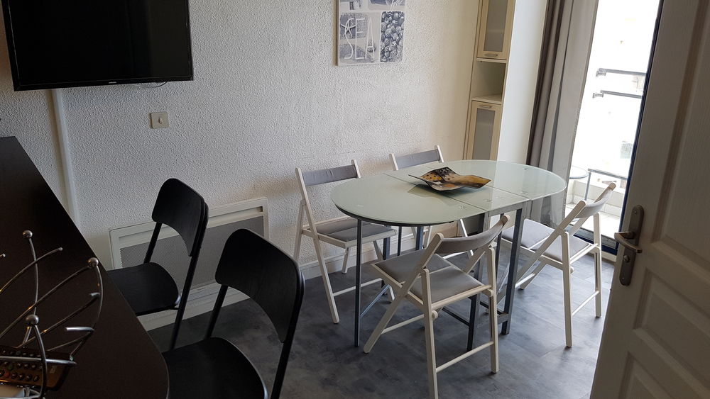  Agr�able T2 balcon, belle vue mer, centre Canet, 1e ligne. Languedoc-Roussillon, Canet Plage (66140)