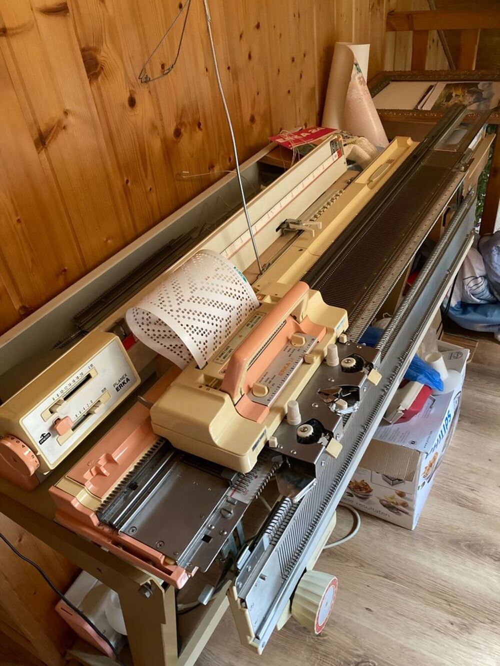 Machine &agrave; tricoter Bricolage