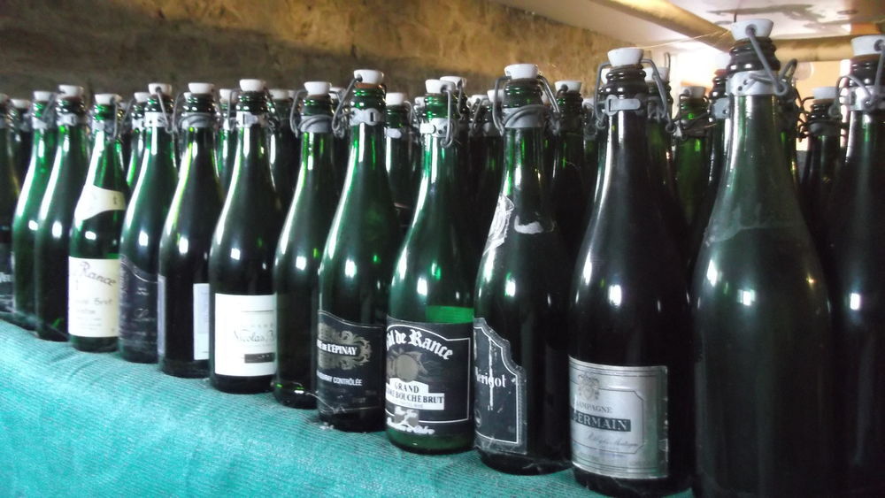 BOUTEILLES CHAMPENOISES (75 cl) Bricolage