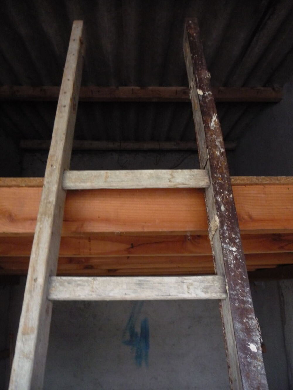Echelle bois 260cm x 40cm Bricolage