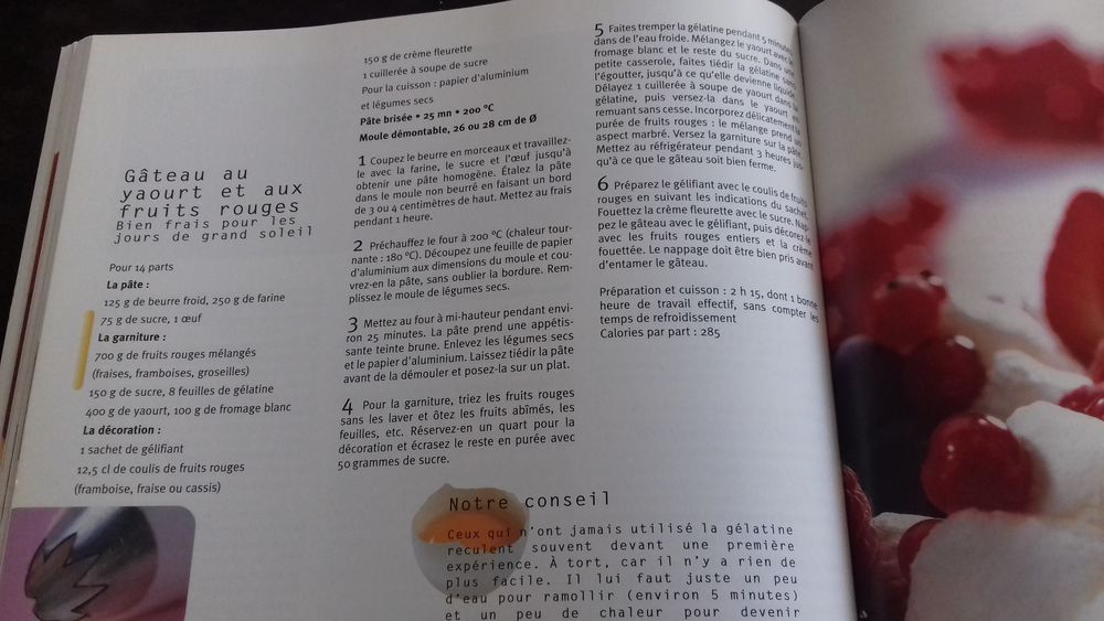 RECETTES PATISSERIE Cuisine