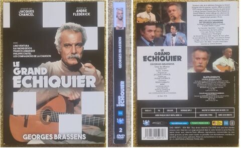 DVD LE GRAND ECHIQUIER avec GEORGES BRASSENS Lyon 5 (69)