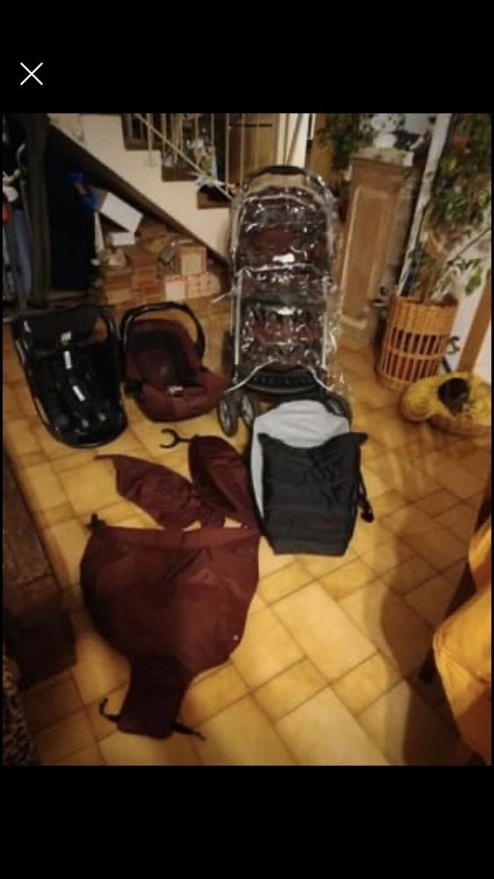 lot poussette Graco Pu�riculture