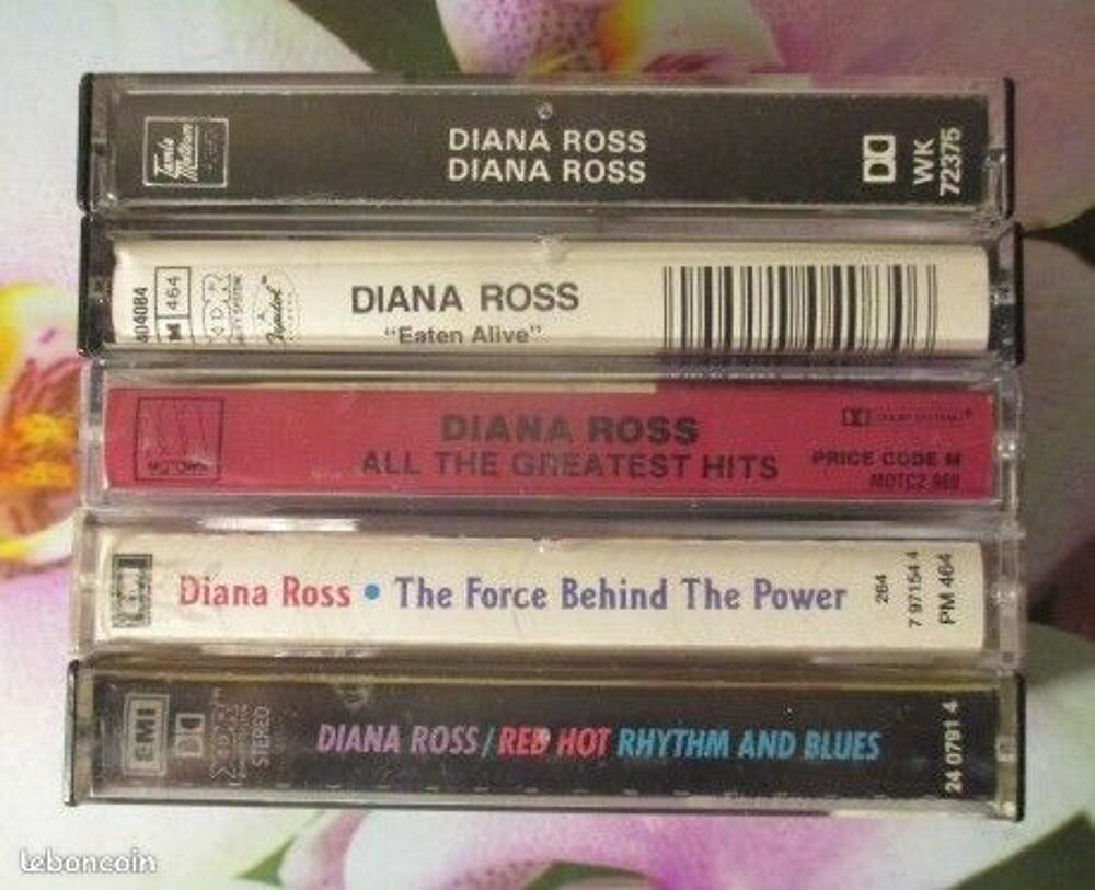 Cassettes audio Diana Ross CD et vinyles