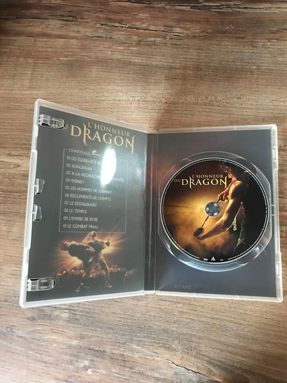 DVD " L' honneur du dragon " DVD et blu-ray