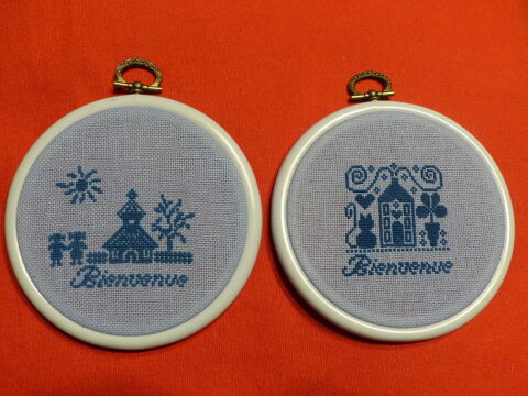   BIENVENUE    : Point de Croix  de porte d'entr�e
f 6 Roclincourt (62)