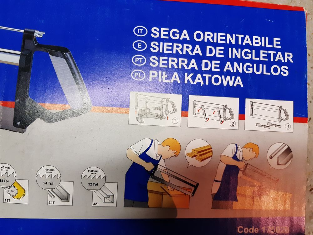 Scie &agrave; onglet MEJIX MS 420 Bricolage