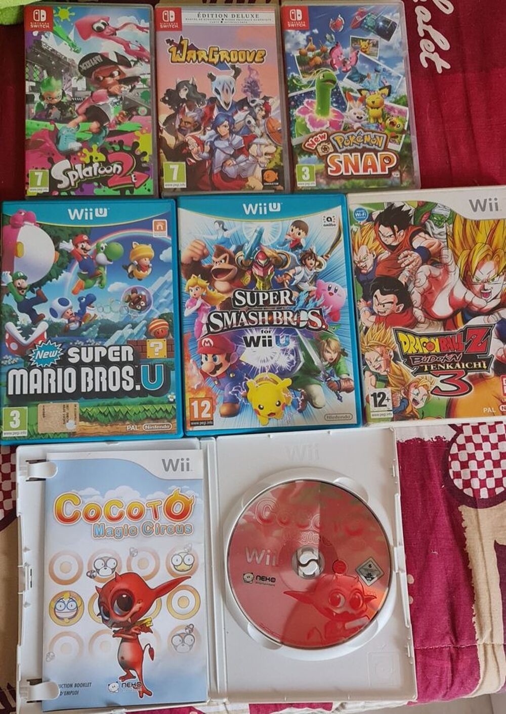Jeux Switch, (3)DS, Wii(U), GBA et Consoles et jeux vidéos