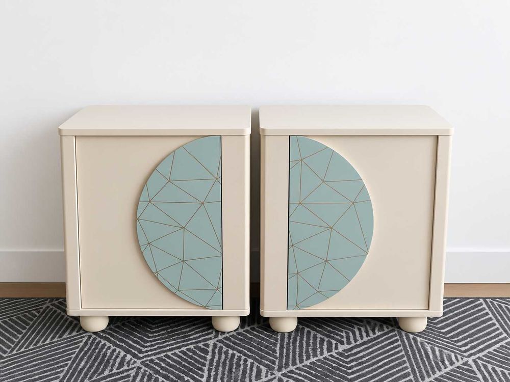Ensemble 2 tables de chevet Meubles