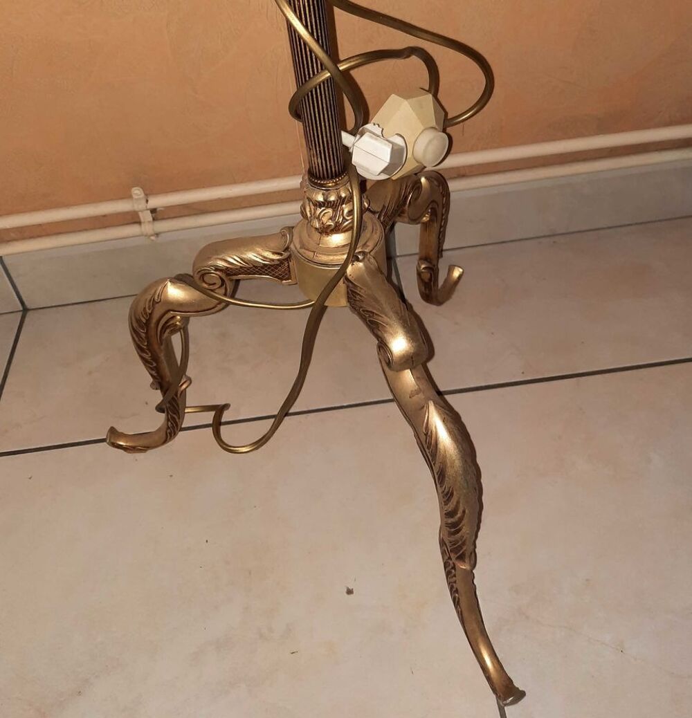 Lampadaire en bronze Décoration