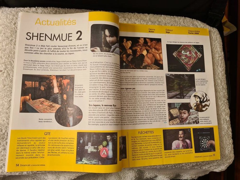 Dreamcast Le Magazine Officiel Sega. Rare Collector Livres et BD