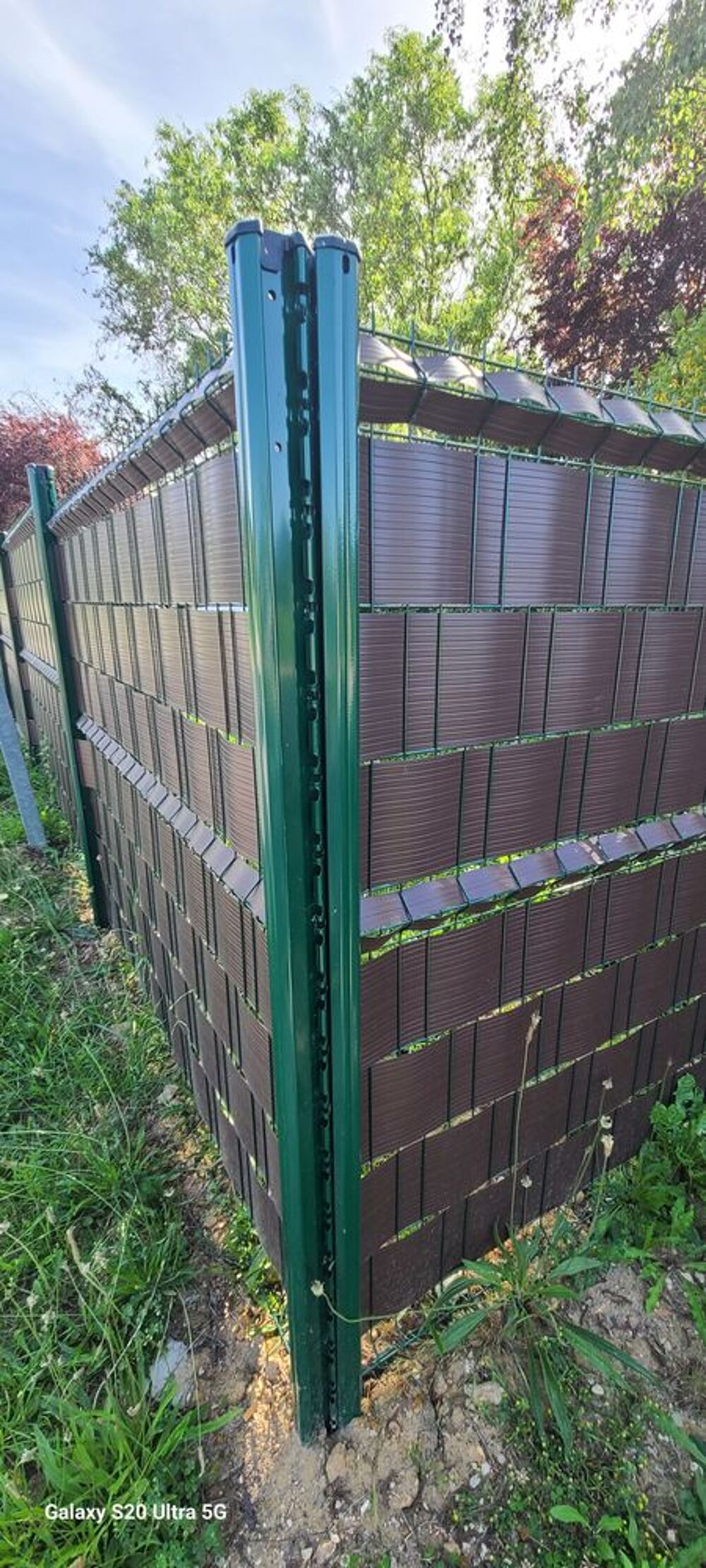 Occultants horizontaux qualit&eacute; 900g/m2 pour grillage rigide Bricolage