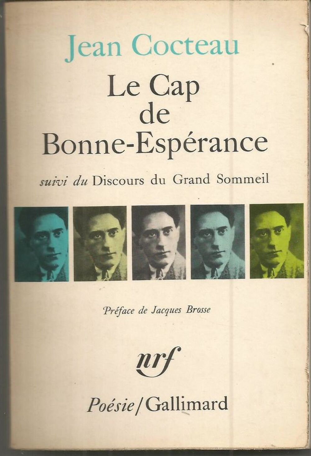 Jean COCTEAU Le Cap de Bonne Esp&eacute;rance Livres et BD