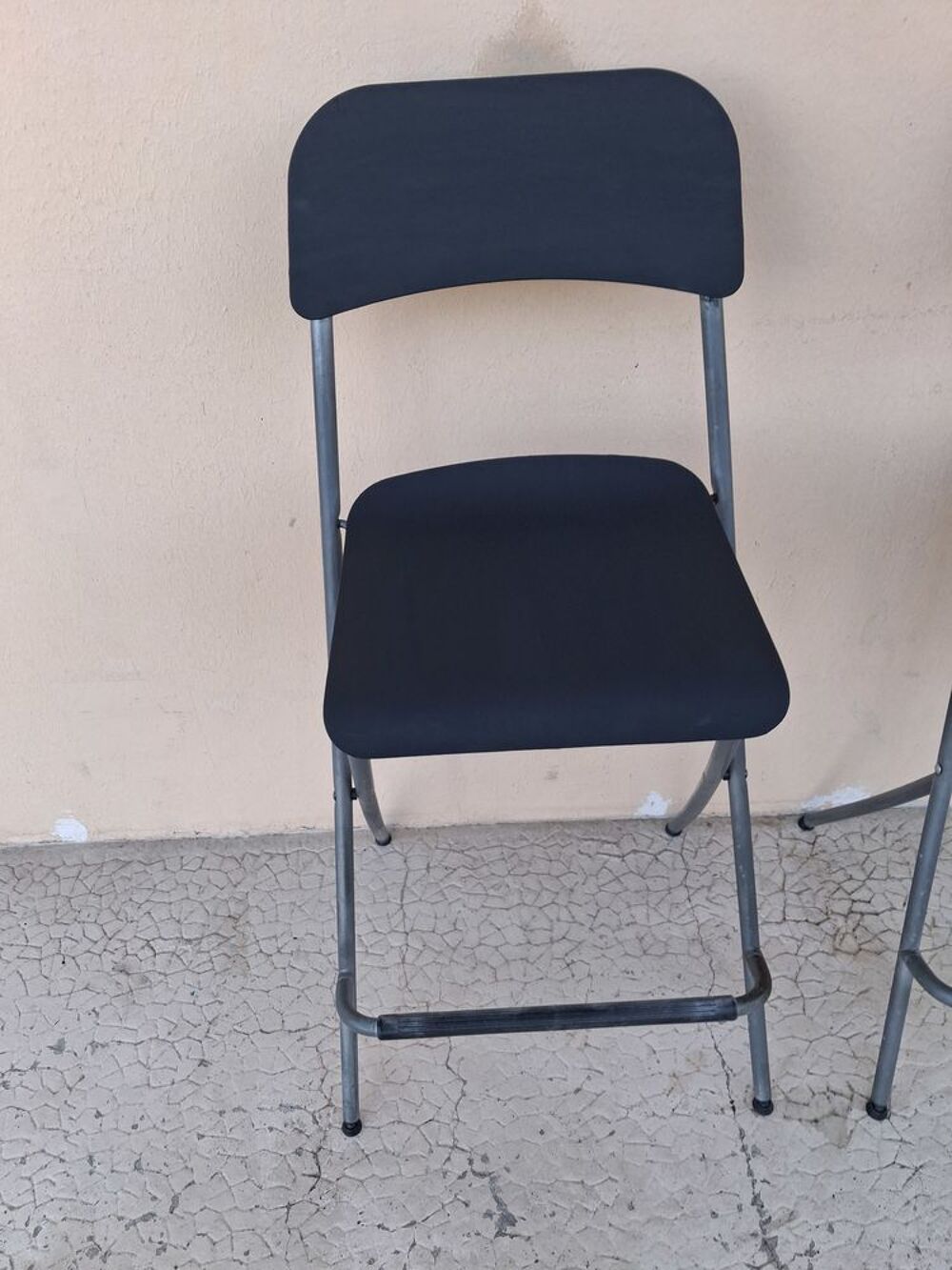 4 Chaises de bar pliantes Meubles