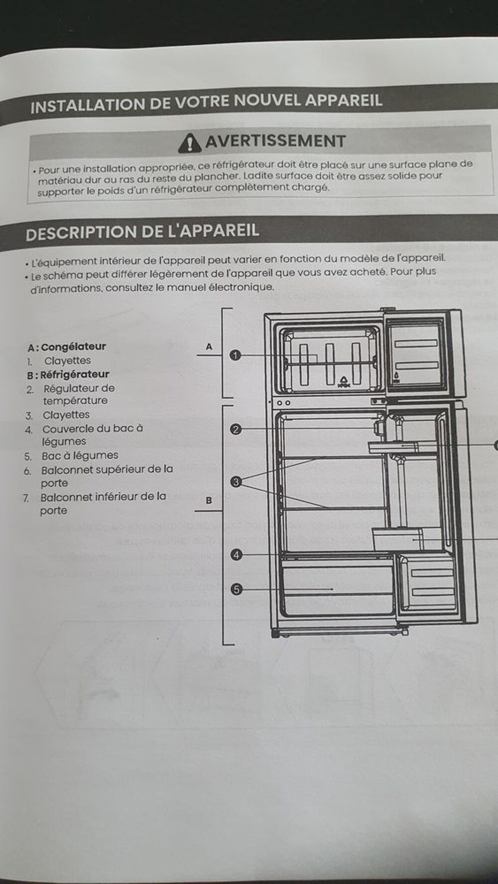 R&eacute;frig&eacute;rateur 2 portes HISENSE RT161D4ABE 124 Litres Electroménager