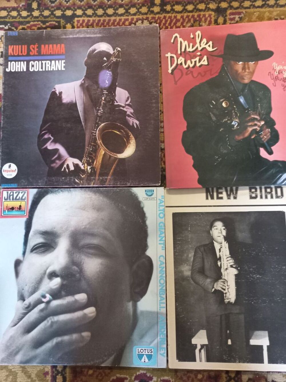 50 Vinyls Jazz Vintage ou &agrave; l'unit&eacute; CD et vinyles