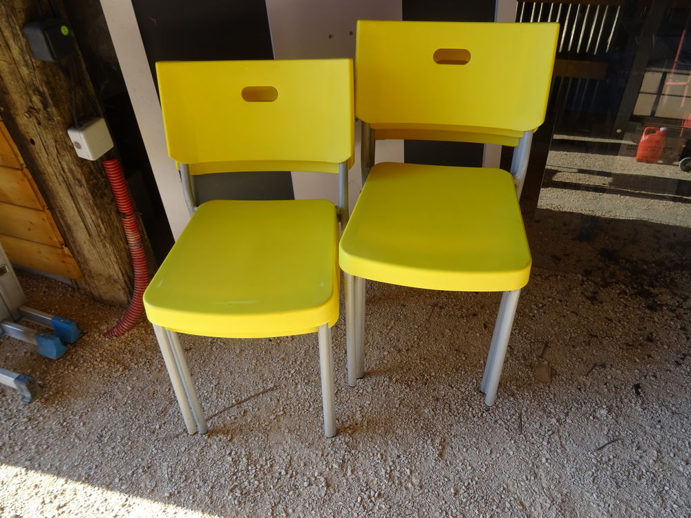 lot de 5 chaises Jardin