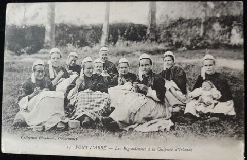 29 PONT - L'ABBE , Les Bigoudennes à la guipure d'Irlande 14 Tours (37)