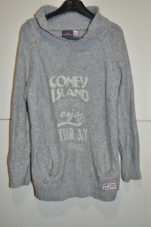 Pull gris Sergent Major 8 ans 5 Paris 20 (75)