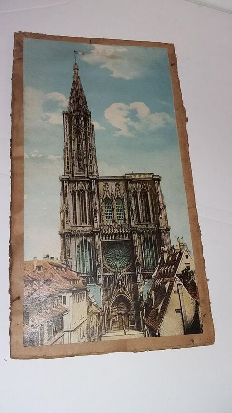 Ancienne photo de la cathédrale de Strasbourg 2 Saumur (49)