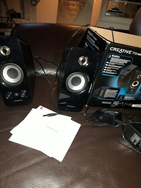 Creative T15 Wireless Paire d'Enceintes de Bureau 60 Longeville-lès-Saint-Avold (57)