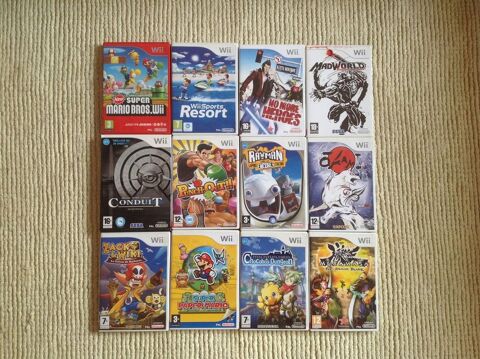 RETROGAMING - LOT 7 COLLECTION WII 100 Paris 11 (75)
