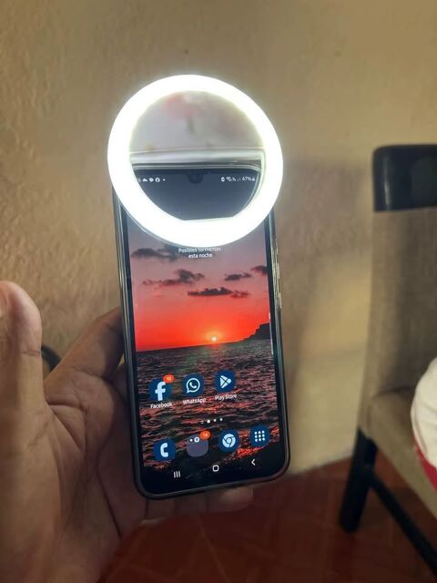 Anneau lumineux LED pour Selfie et Vidos 
