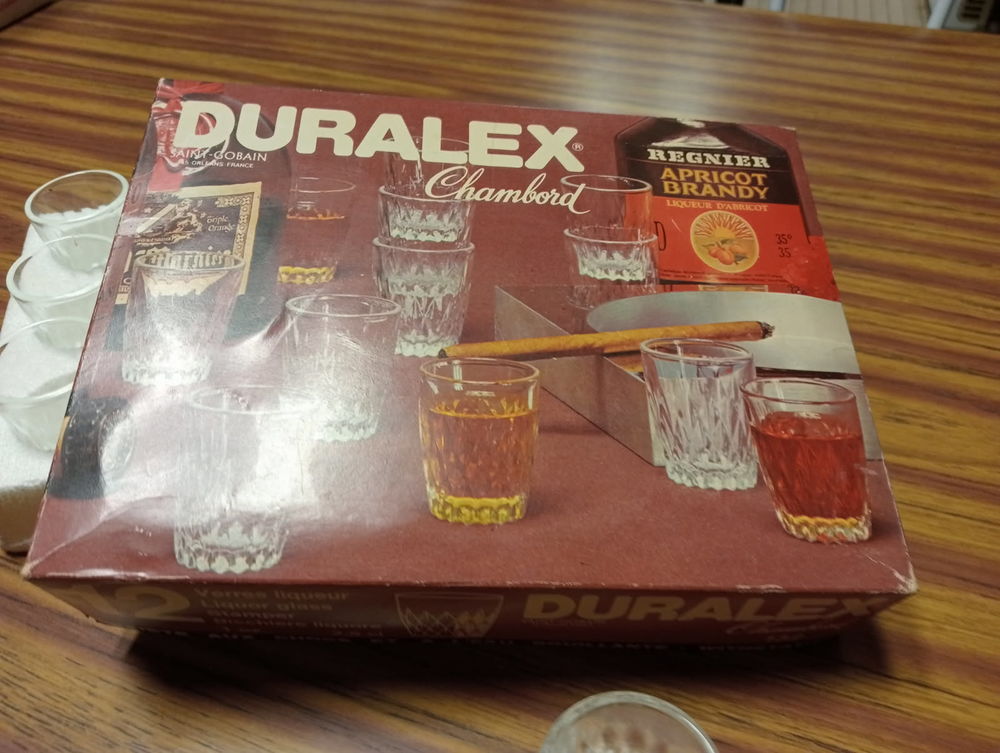 verre digestif mini style shooter lot de 12 mini verres Cuisine