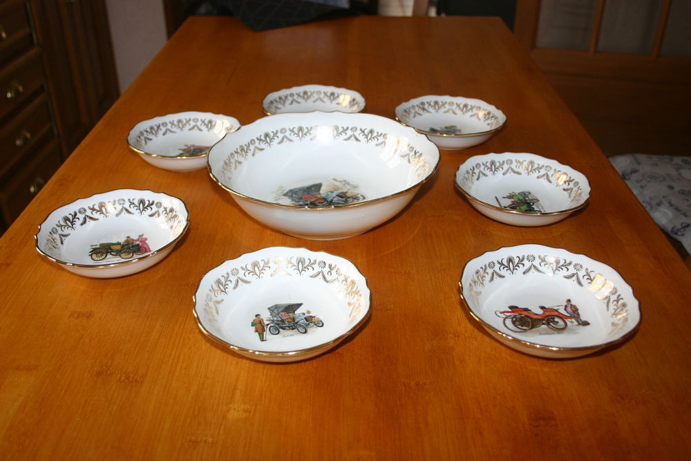 service a dessert porcelaine luxe compagnie nationale 