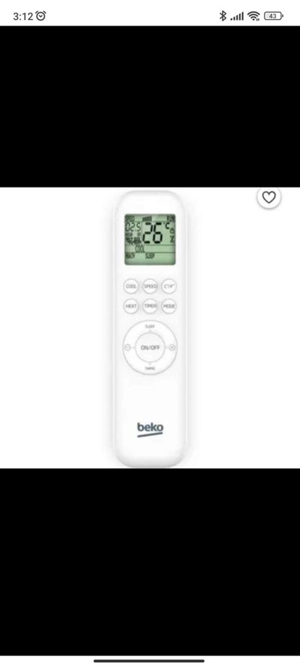 climatiseur r&eacute;versible beko Electroménager