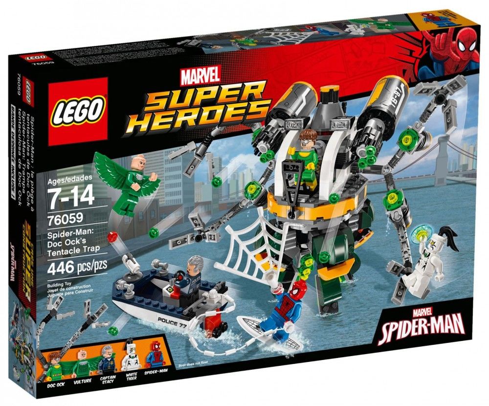 Lego Spider Man - Le pi&egrave;ge &agrave; tentacules de Doc Ock 76059 Jeux / jouets