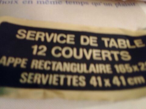 service de table 12couverts brod voir image 30 Marcillat-en-Combraille (03)