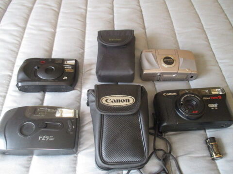 A SAISIR LOT DE 4 APPAREILS PHOTOS VINTAGE ANNEE 1980-1990. 60 Uckange (57)