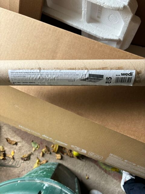 Profil� de pente mural  droit Wedi 40 Brest (29)